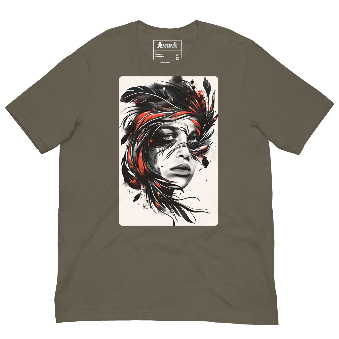 Flamenca Feather | 01 - T-Shirt